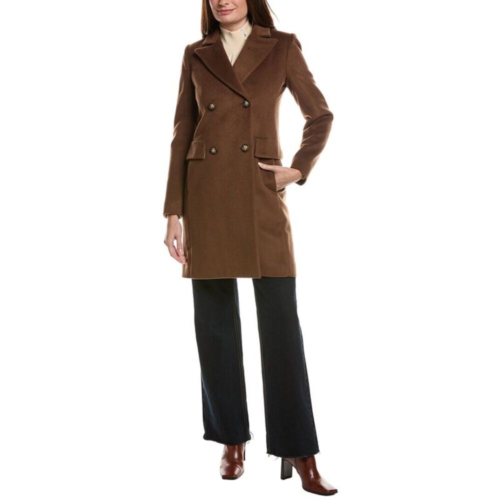 Fleurette Womens  Wool-Blend Coat